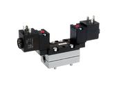 R402003718 - Aventics ISO 5599 - 1 - Series 581, Size 1 - 2x3/2 30mm 230VAC CNOMO