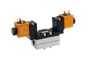 R402003721 - Aventics ISO 5599 - 1 - Series 581, Size 1 - 2x3/2 30mm 24VDC CNOMO