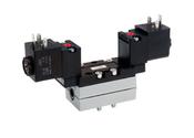 5811490450 - Aventics ISO 5599 - 1 - Series 581, Size 1 - 5/3 30mm 230VAC CNOMO