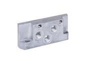 R432037649 - Aventics ISO 5599 - 1 - End Plate Left - Type C Central Pilot Air