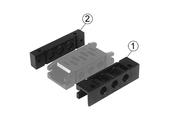 5801860000 - Aventics ISO 5599 - 1 - Series 581, Size 1 - End Plate Left, End Plate Right - Type K