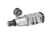 0821302057 - Aventics ISO 5599 - 1 - Series 581, Size 1 - Pneumatic Accessory - Pressure Regulator