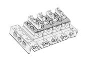 5811080000 - Aventics ISO 5599 - 1 - Series 581, Size 1 - Valve Cover