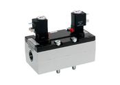 5814221400 - Aventics ISO 5599 - 1 - Series 581, Size 4 - 5/2 - 22mm Pilot Valve 230VAC