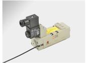 7057021400 - Metal Work SAFE AIR - ATEX Monitored Dump Valve - Single Sol ISO 1 servopil 2.5m 5/2 Monostable Valve